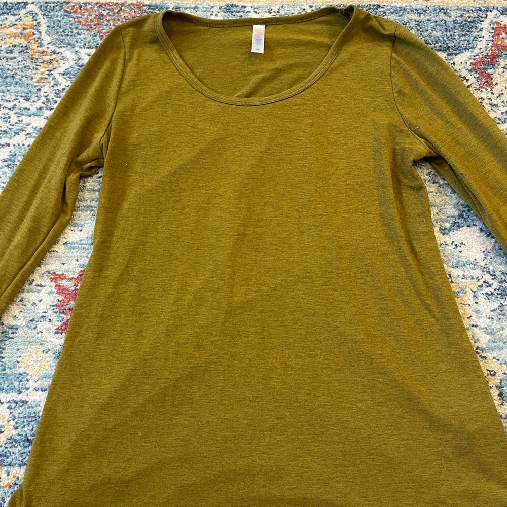Two long sleeved LuLaRoe tops
